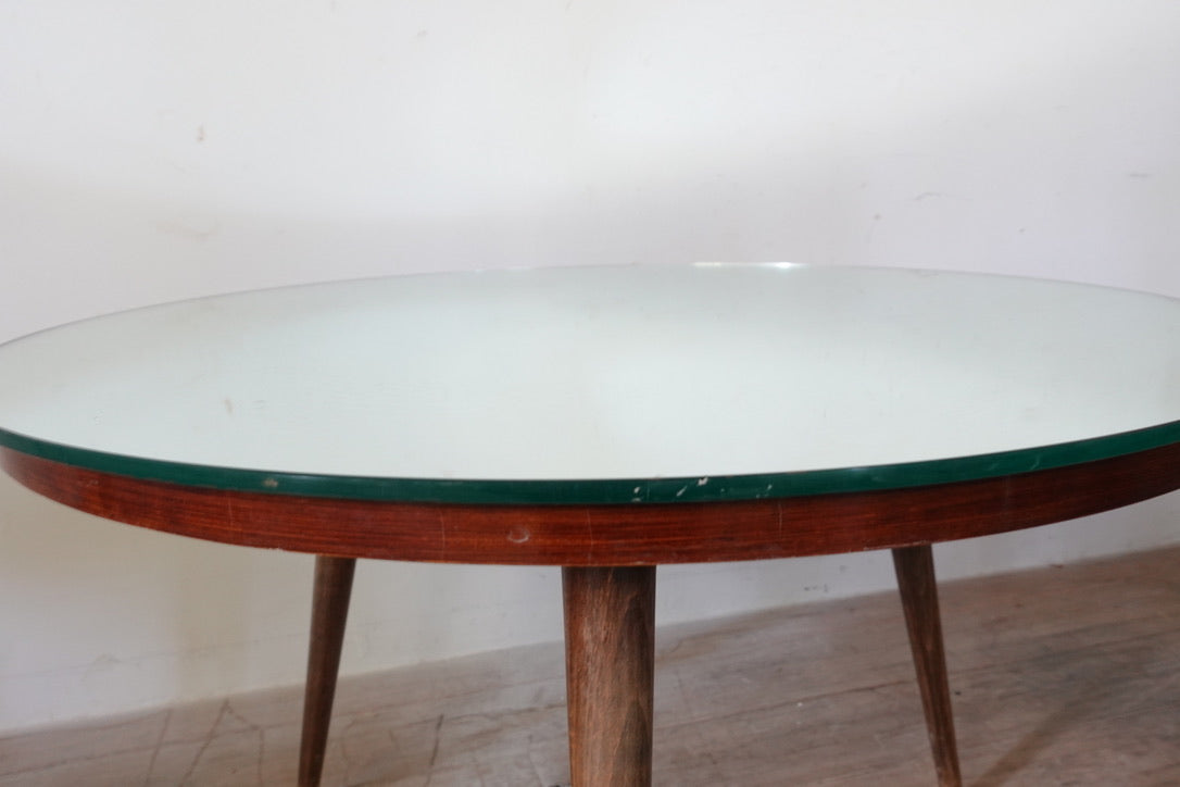 Vintage Glass Table 202504284