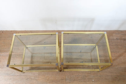 Vintage Glass Table 202502074